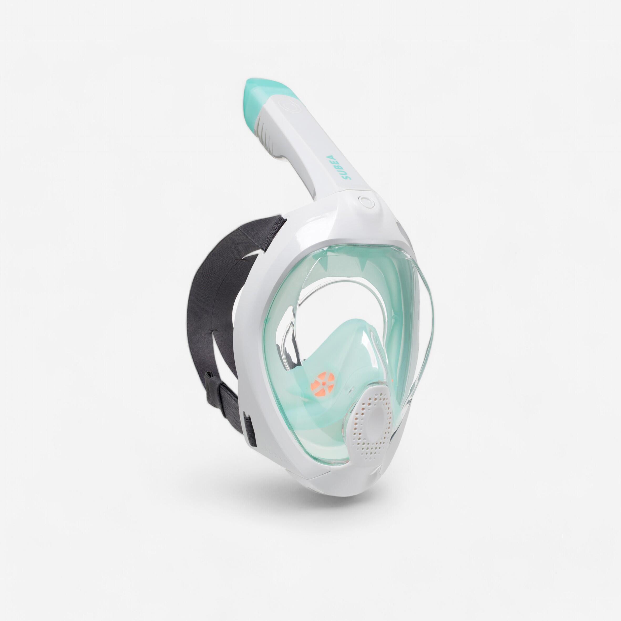 Máscara de snorkel de superficie con válvula acústica